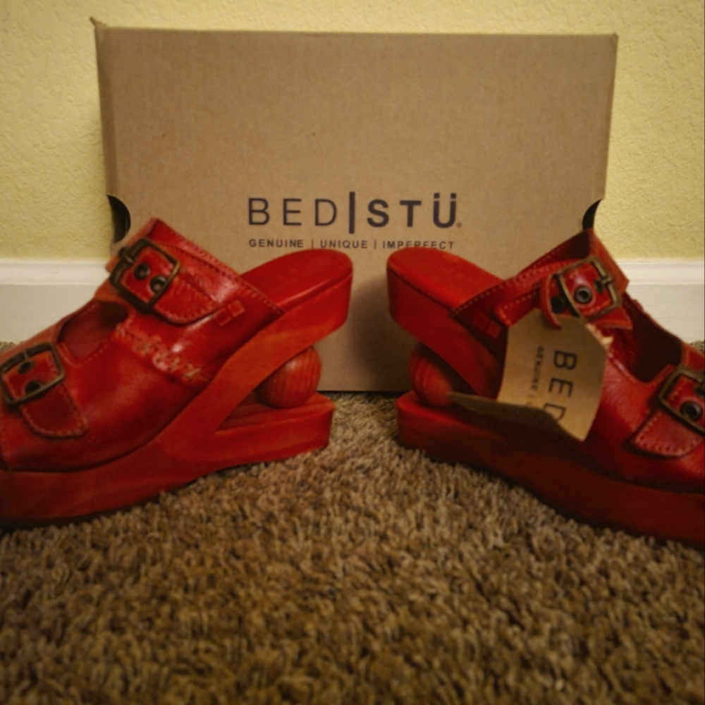 BED STU Wedge Sandals